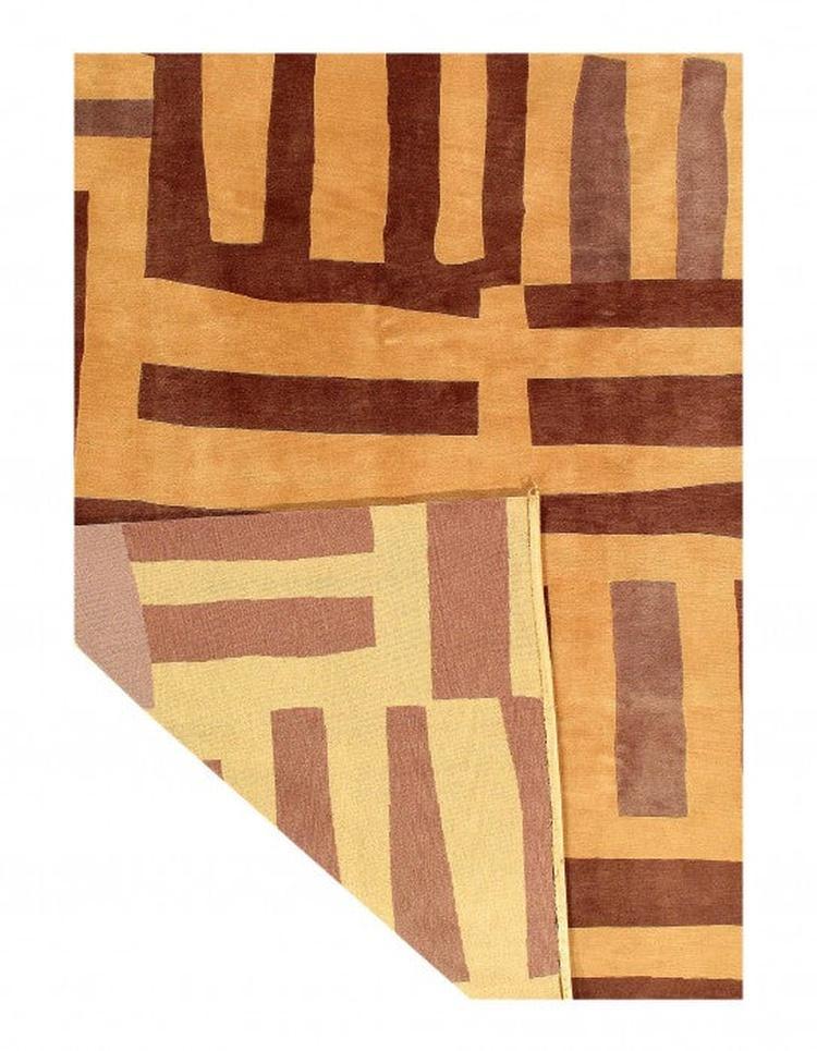 Canvello Fine Hand knotted Modern rug 8' X 10'2''-1