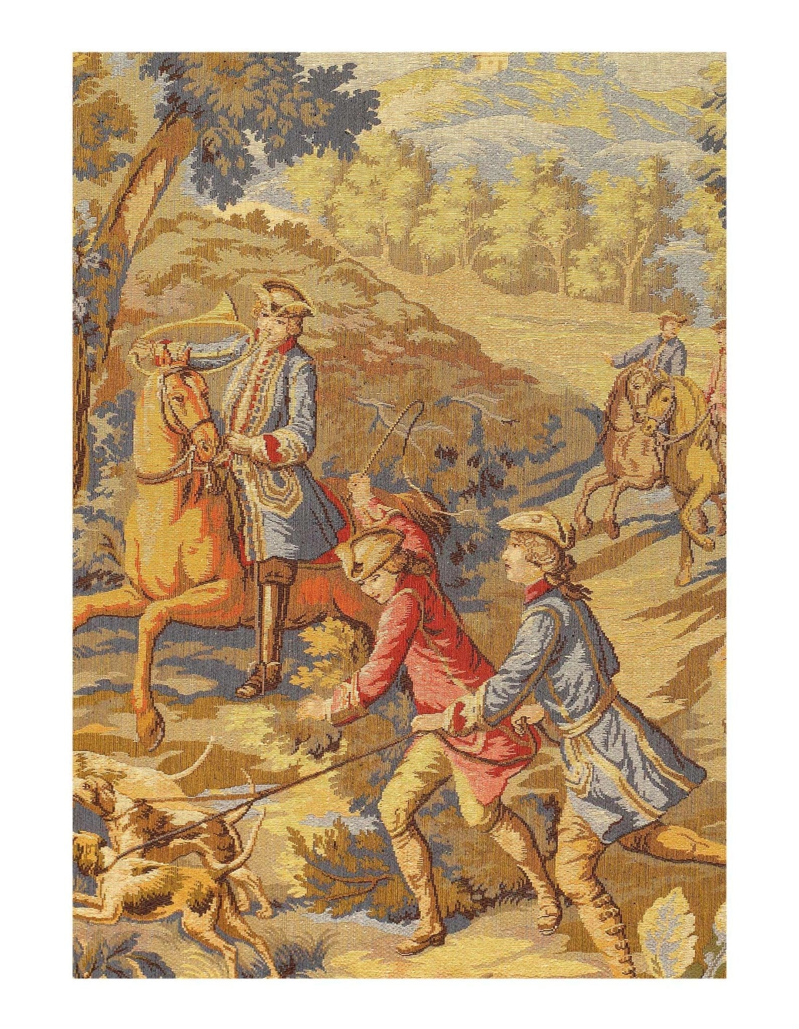 Canvello Genre Tapestry Vintage Art Rugs - 3'2'' X 4'2''-2
