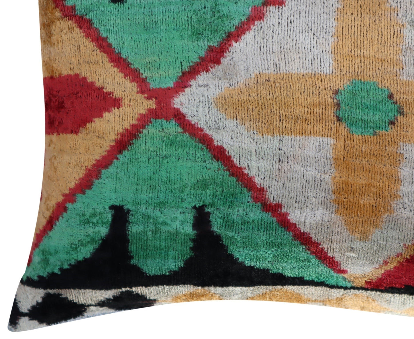 Canvello Handmade Decorative Throw Pillow with Down Filled Cushion Insert-4