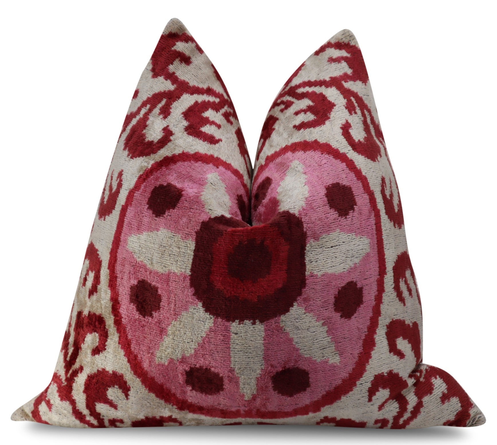Canvello Handmade Decorative Throw Pillow with Down Filled Cushion Insert-2