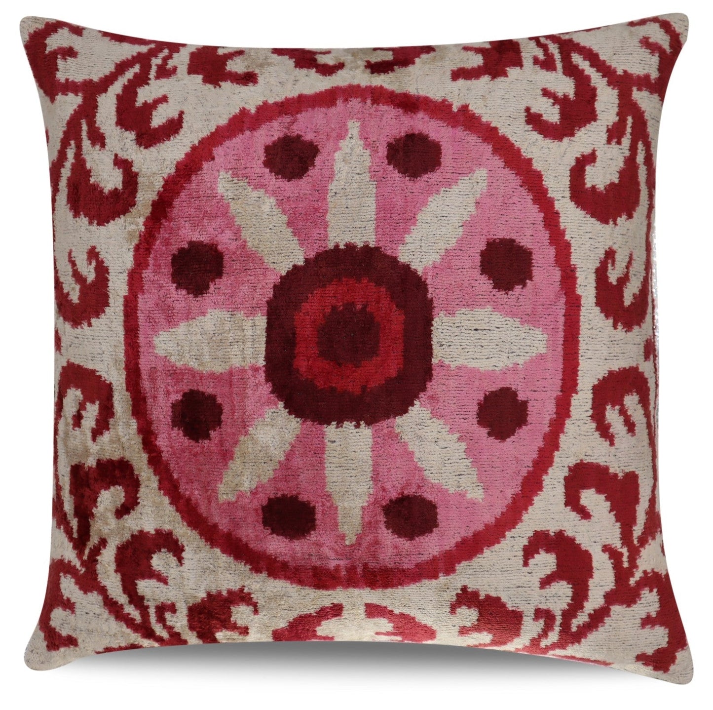 Canvello Handmade Decorative Throw Pillow with Down Filled Cushion Insert-0