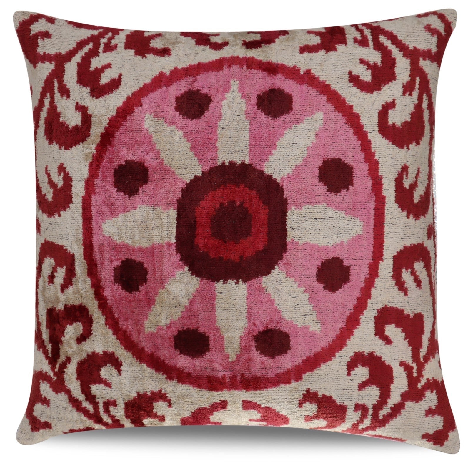 Canvello Handmade Decorative Throw Pillow with Down Filled Cushion Insert-0