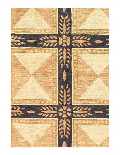 Canvello Modern Genuine Nepal Rug 6' X 9'-2