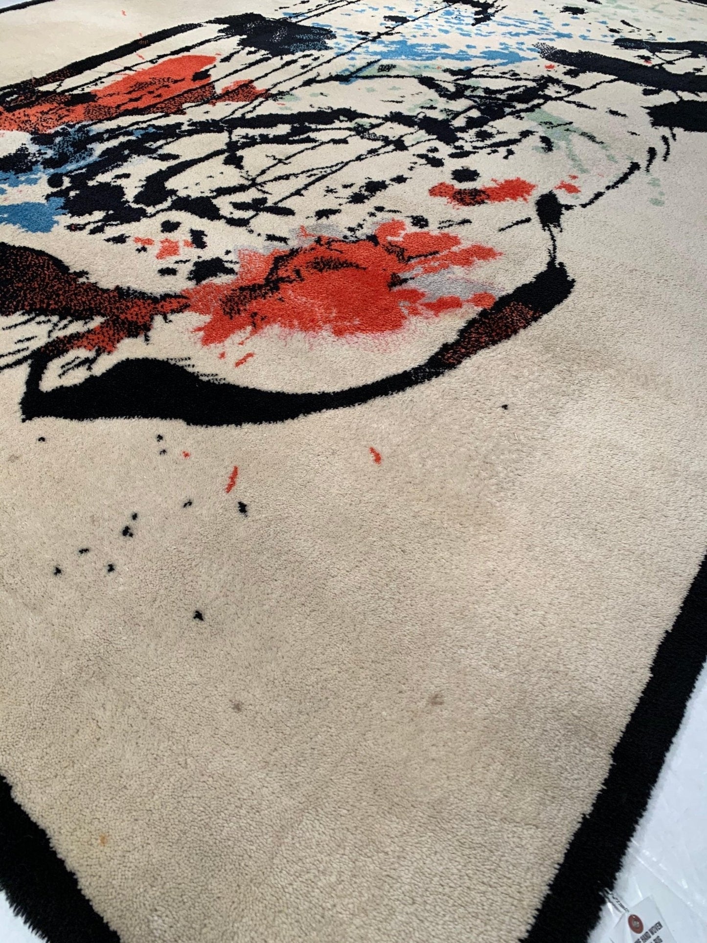 Canvello Rug	Vintage Scandinavian EGE Art Line Robert Jacobsen Rug - 8' X 11'-4