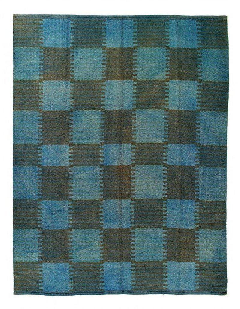 Canvello Scandinavian reversidle Over Dyed rug 7'9'' X 9'8''-0