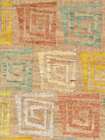 Canvello Sumak Hand-Woven Hemp Area Rug- 5' X 8'-2