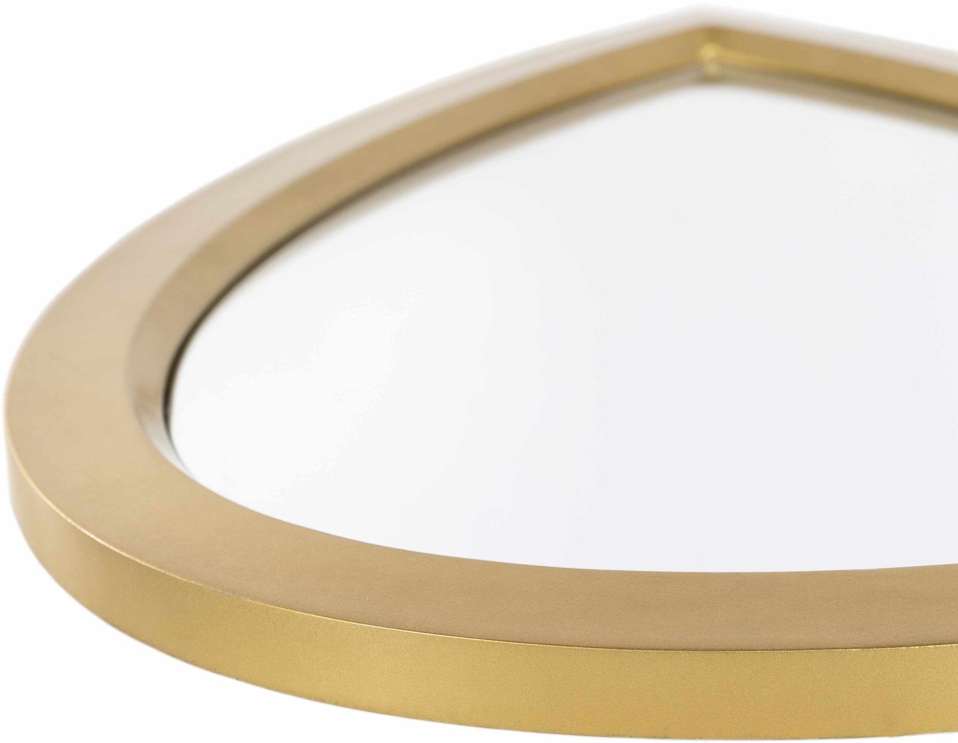 Caticlan Gold Framed Round Mirror-3