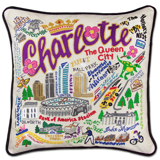 Charlotte Hand-Embroidered Pillow-0