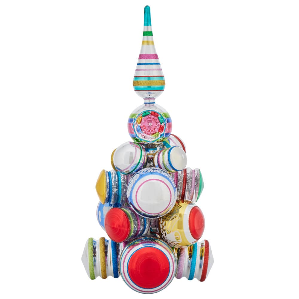 Christmas Confetti Cluster Tree by Shiny Brite-0