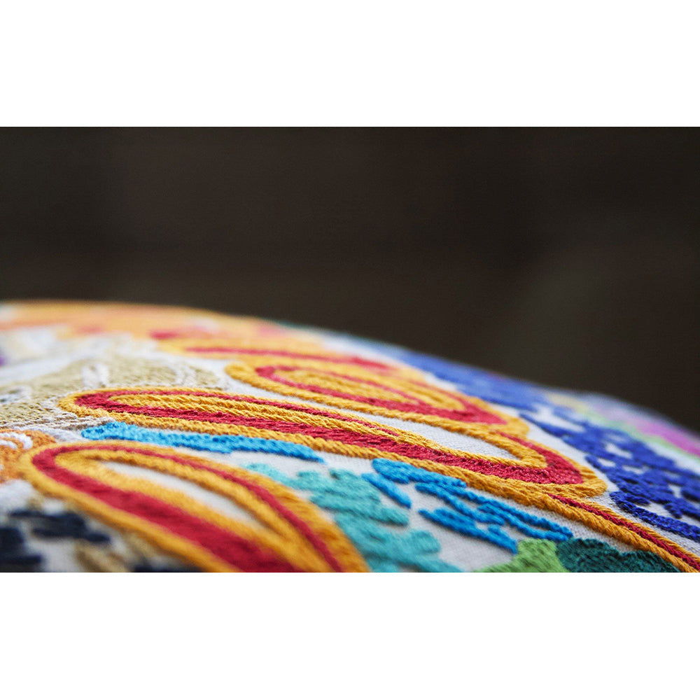 Cleveland Hand-Embroidered Pillow-3