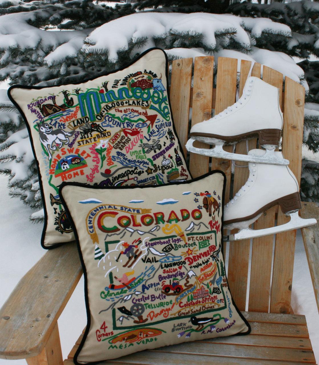 Colorado Hand-Embroidered Pillow-2