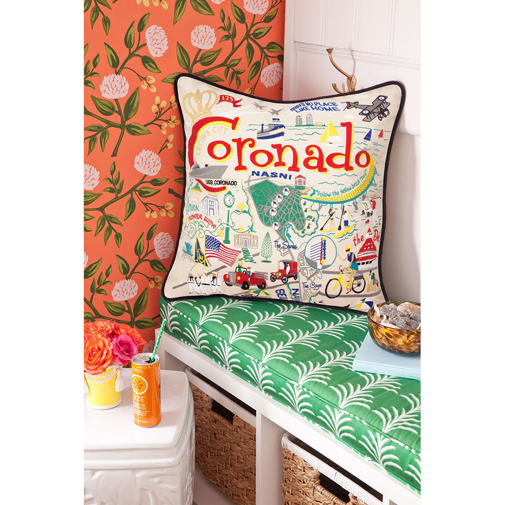 Coronado Embroidered Pillow-3