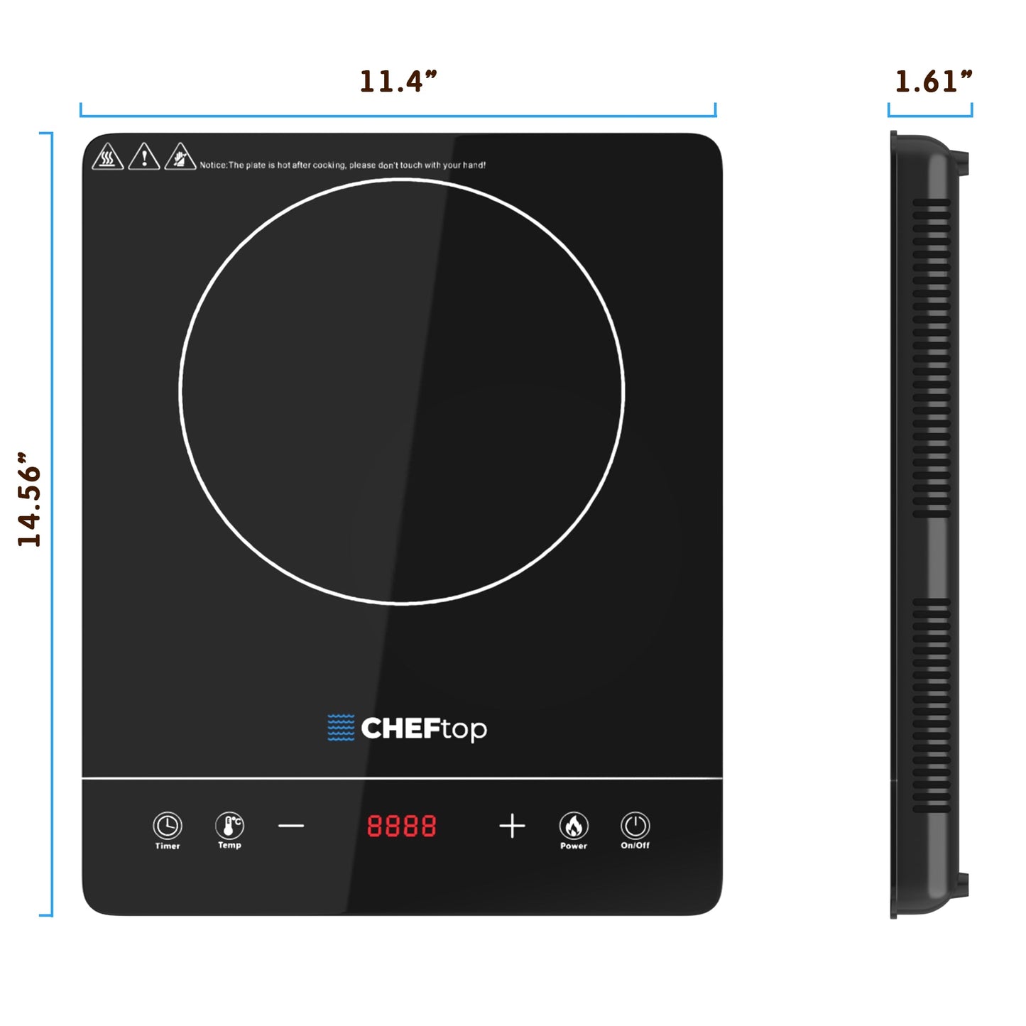 CHEFTop - Single Burner Induction Cooktop-3