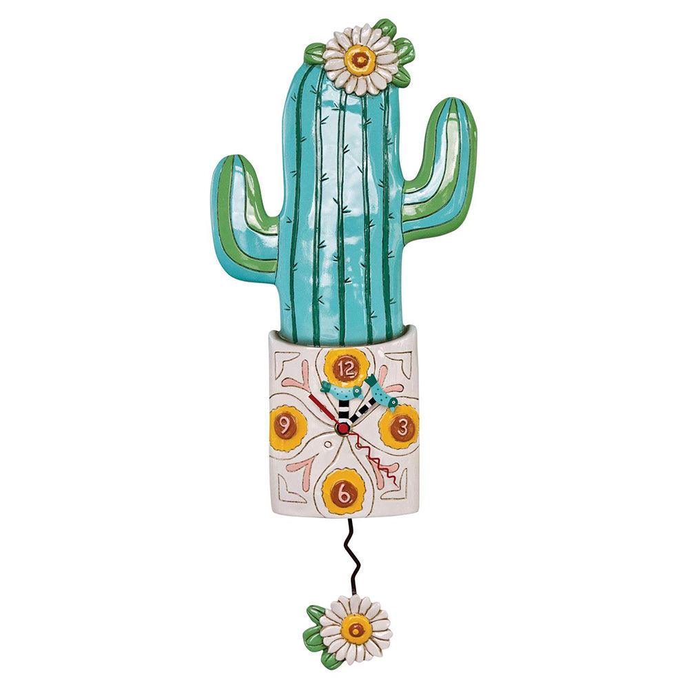 Desert Bloom Wall Clock by Allen Designs-0