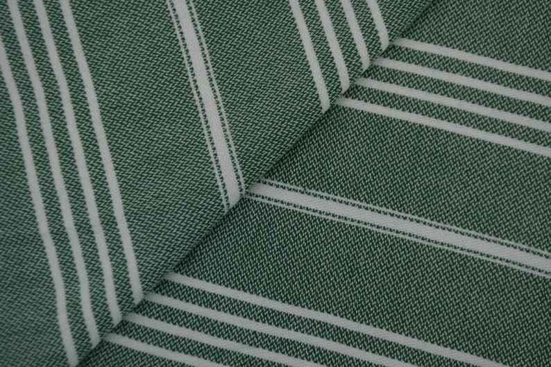 MONACO DARK GREEN TURKISH TOWEL-1