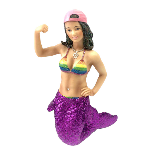 RETIRING Empowered Mermaid Ornament by December Diamonds-0