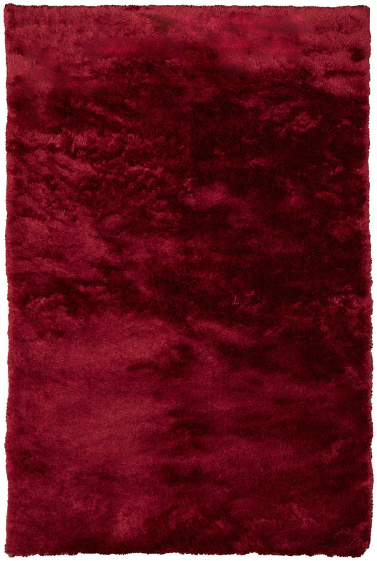 Indochine Modern Solid - Red/Purple Area Rug-0