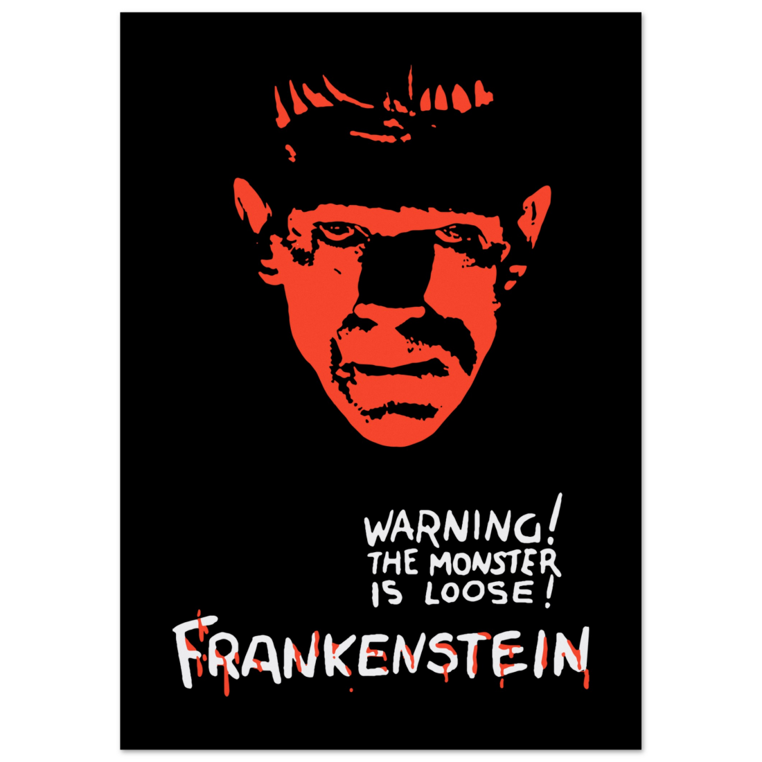 Frankenstein - 30s Sci-Fi Horror Movie Poster-5