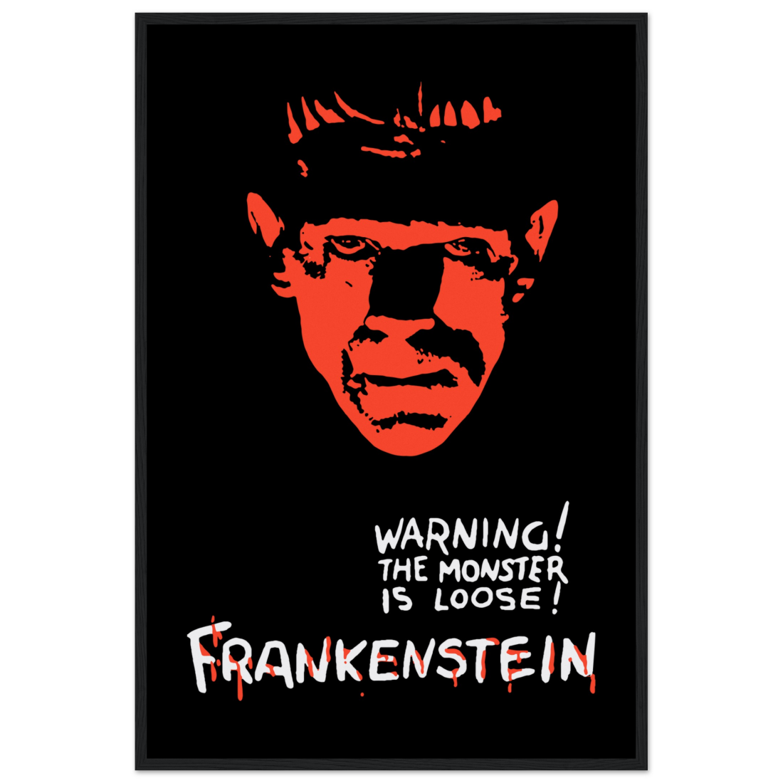 Frankenstein - 30s Sci-Fi Horror Movie Poster-4