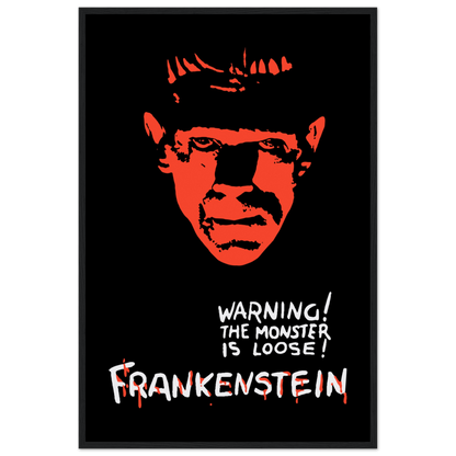 Frankenstein - 30s Sci-Fi Horror Movie Poster-4