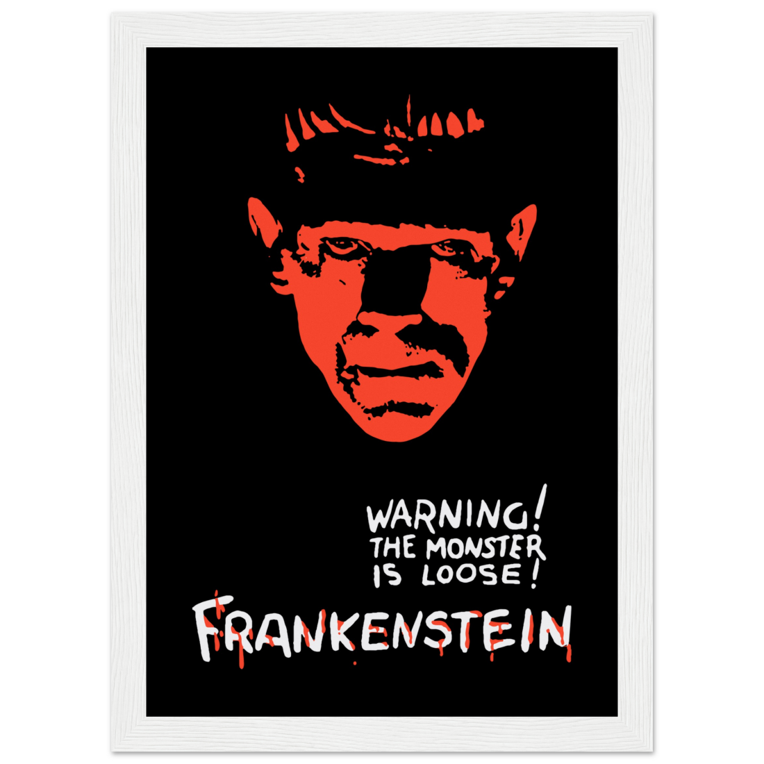 Frankenstein - 30s Sci-Fi Horror Movie Poster-8