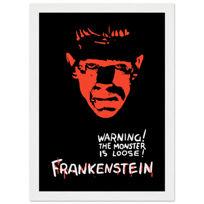 Frankenstein - 30s Sci-Fi Horror Movie Poster-8