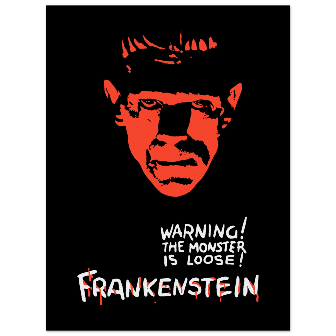 Frankenstein - 30s Sci-Fi Horror Movie Poster-12