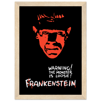 Frankenstein - 30s Sci-Fi Horror Movie Poster-7