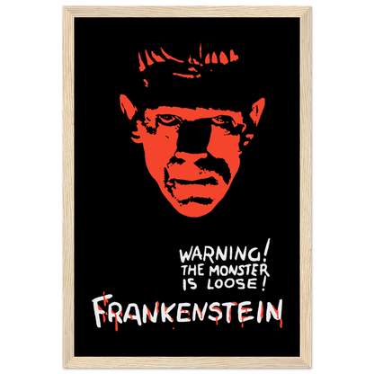 Frankenstein - 30s Sci-Fi Horror Movie Poster-10