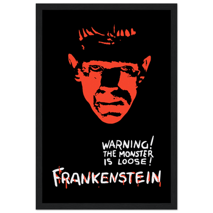 Frankenstein - 30s Sci-Fi Horror Movie Poster-2