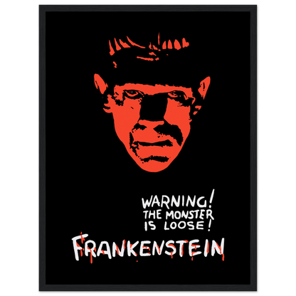 Frankenstein - 30s Sci-Fi Horror Movie Poster-3
