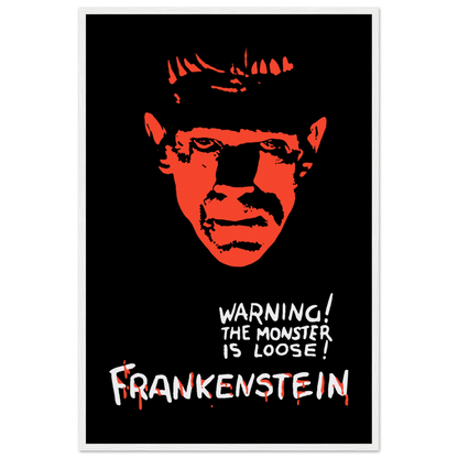 Frankenstein - 30s Sci-Fi Horror Movie Poster-16