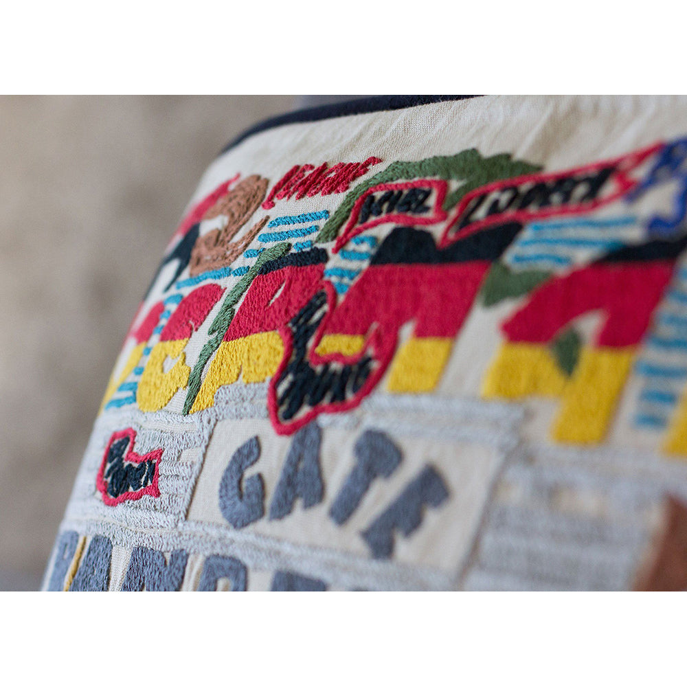 Germany Hand-Embroidered Pillow-2