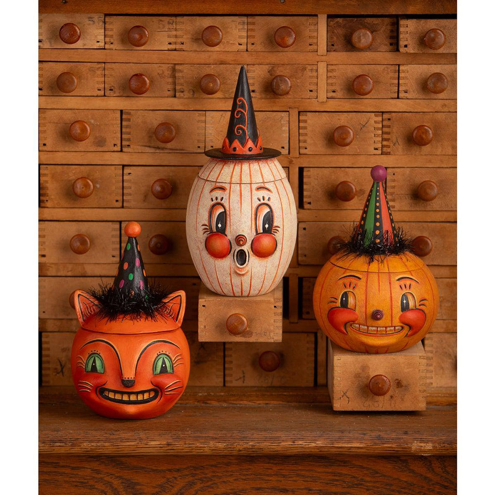 Green Eyed Copper Cat by Johanna Parker for Bethany Lowe Designs-4