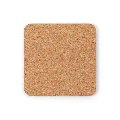 Handcrafted Square Coaster Set of 4 - Multicolor Abstract Pattern-2
