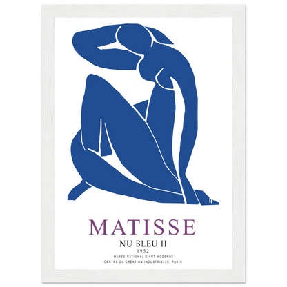 Henri Matisse Nu Bleu II (Blue Nude II) 1952 Artwork Poster-7