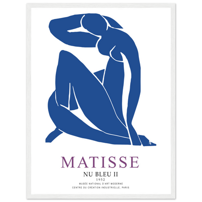 Henri Matisse Nu Bleu II (Blue Nude II) 1952 Artwork Poster-14