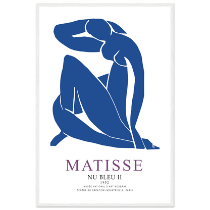 Henri Matisse Nu Bleu II (Blue Nude II) 1952 Artwork Poster-17