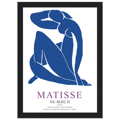 Henri Matisse Nu Bleu II (Blue Nude II) 1952 Artwork Poster-5
