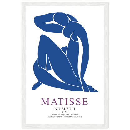 Henri Matisse Nu Bleu II (Blue Nude II) 1952 Artwork Poster-11