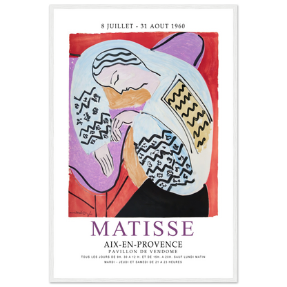 Henri Matisse The Dream - Aix-En-Provence Exhibition Poster-20