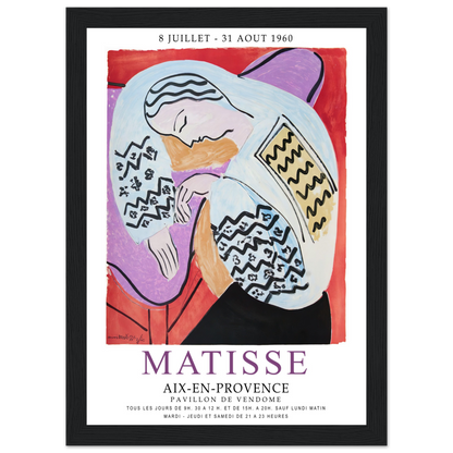 Henri Matisse The Dream - Aix-En-Provence Exhibition Poster-6