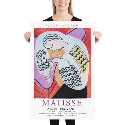Henri Matisse The Dream - Aix-En-Provence Exhibition Poster-1