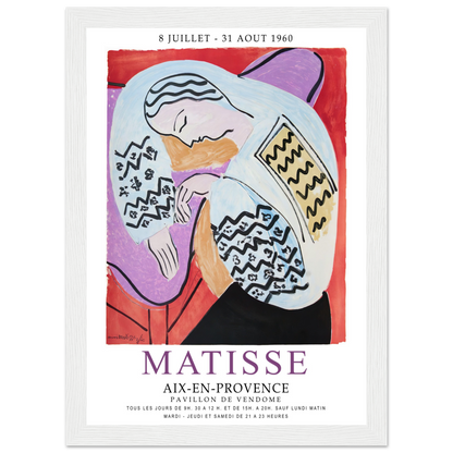 Henri Matisse The Dream - Aix-En-Provence Exhibition Poster-8
