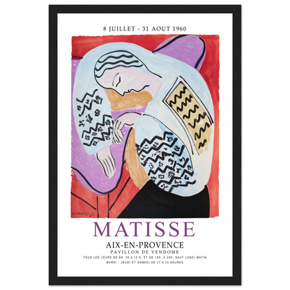 Henri Matisse The Dream - Aix-En-Provence Exhibition Poster-10