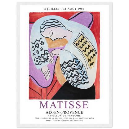 Henri Matisse The Dream - Aix-En-Provence Exhibition Poster-16