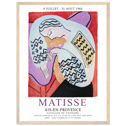 Henri Matisse The Dream - Aix-En-Provence Exhibition Poster-15