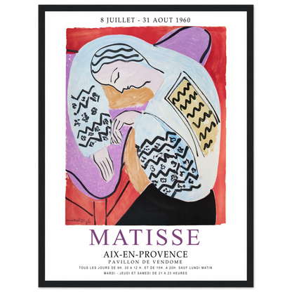 Henri Matisse The Dream - Aix-En-Provence Exhibition Poster-14