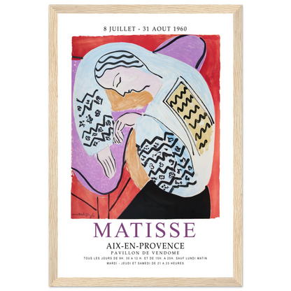 Henri Matisse The Dream - Aix-En-Provence Exhibition Poster-11