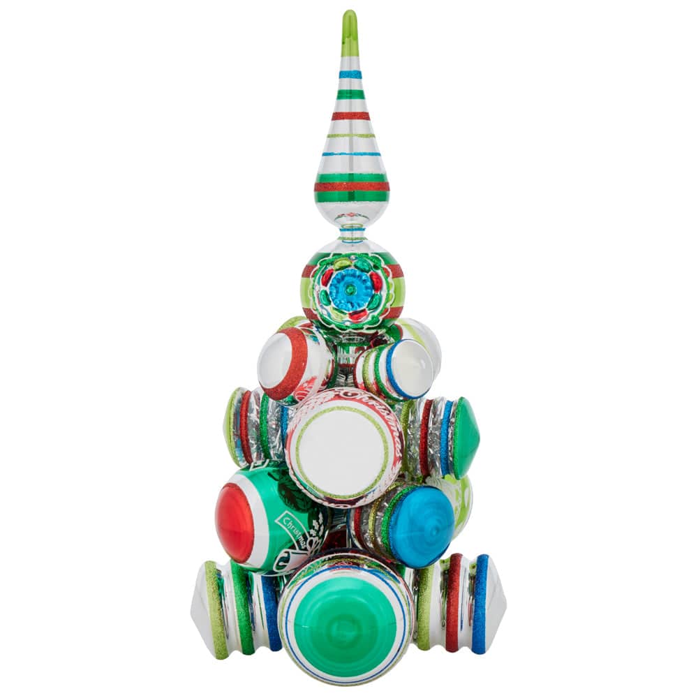 Holiday Splendor Cluster Tree by Shiny Brite-0